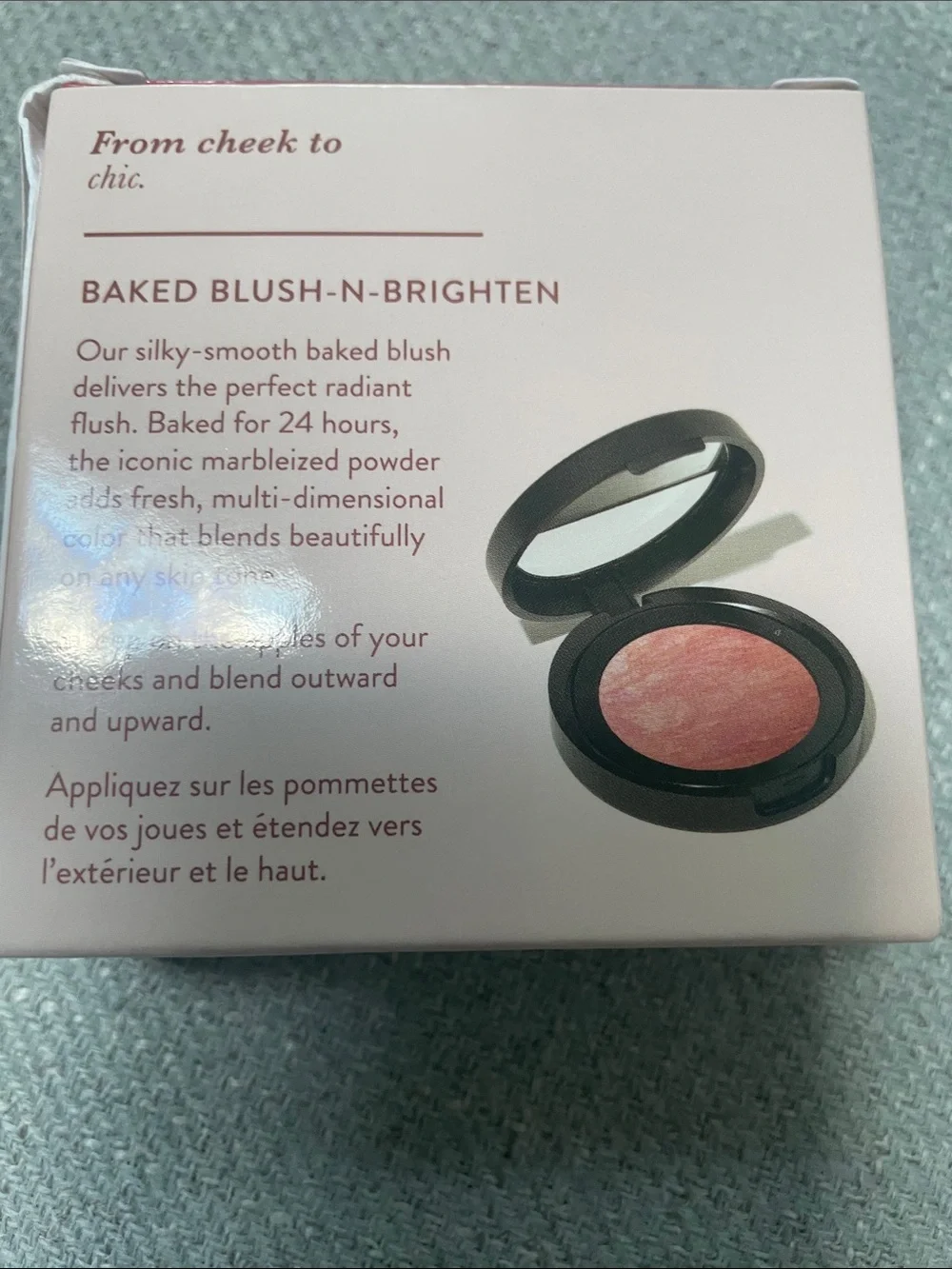 Laura Geller Marbleized Blush - Coral Pink Swirl